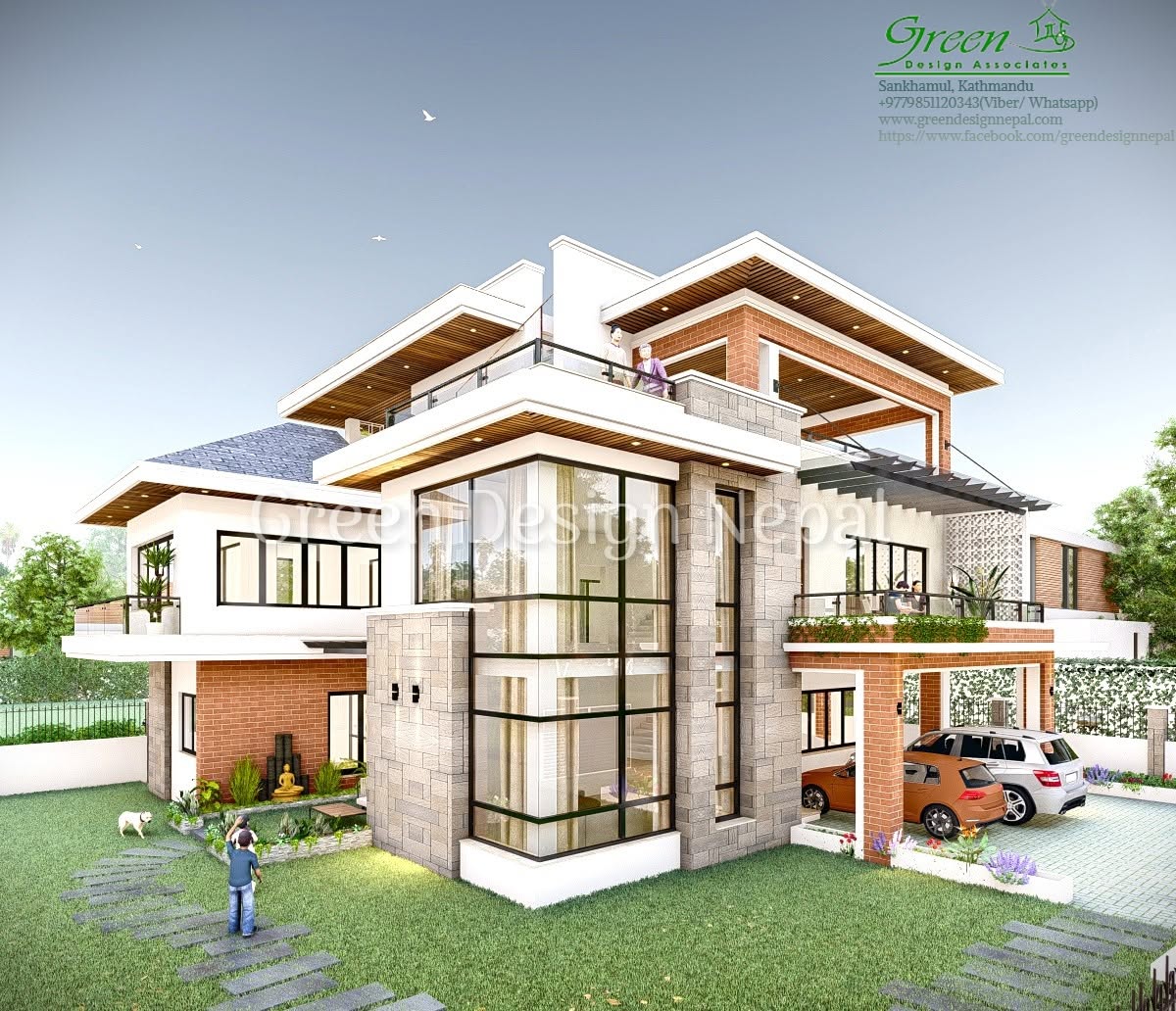 Living Room Design project in Nepal — Green Design Nepal